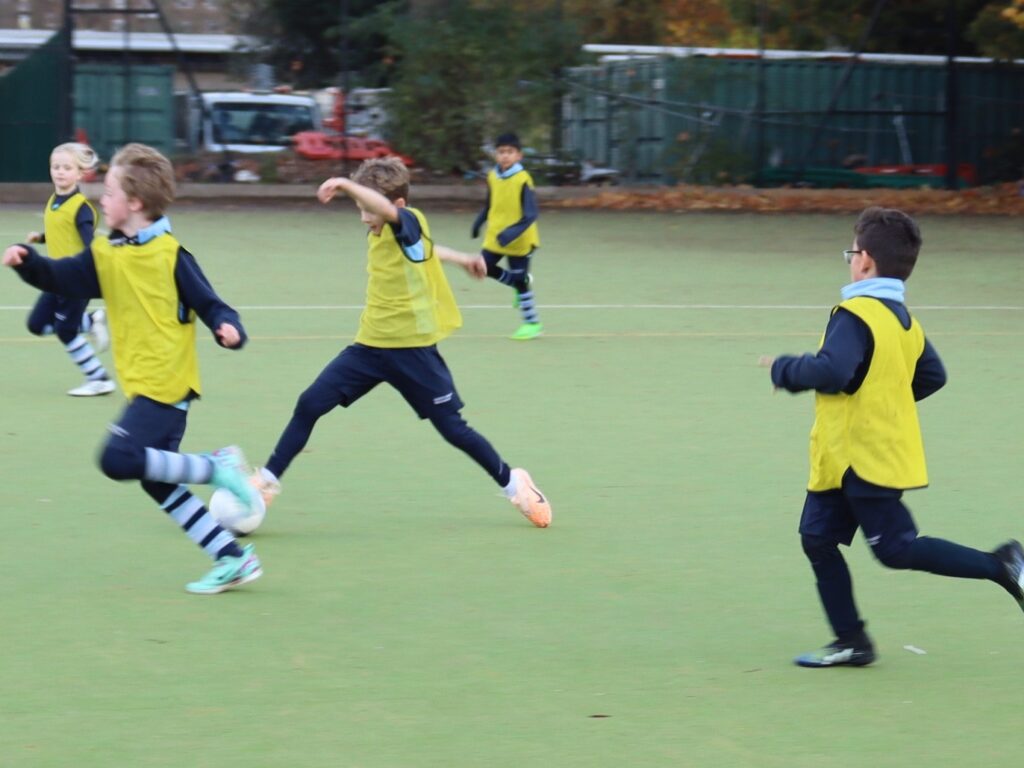 football match at school