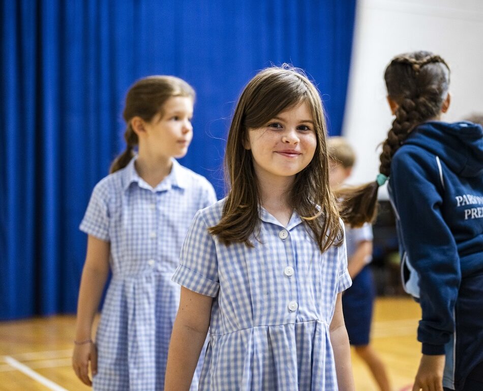 smiling girl