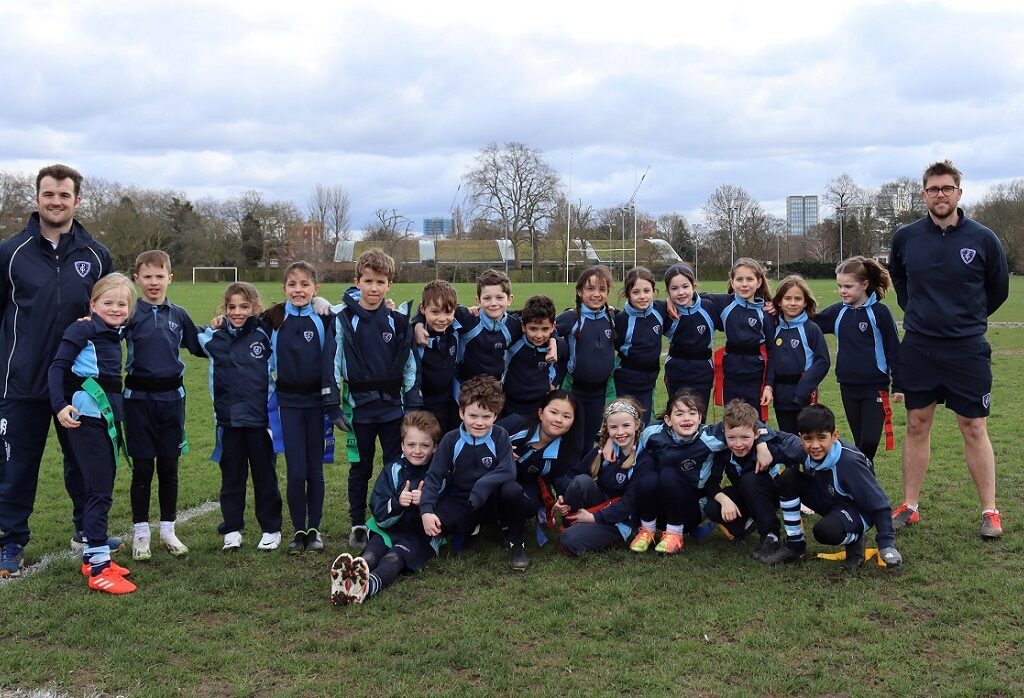 football team and coaches