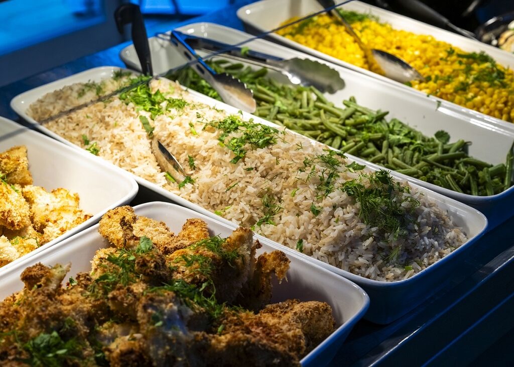 selection of lunch